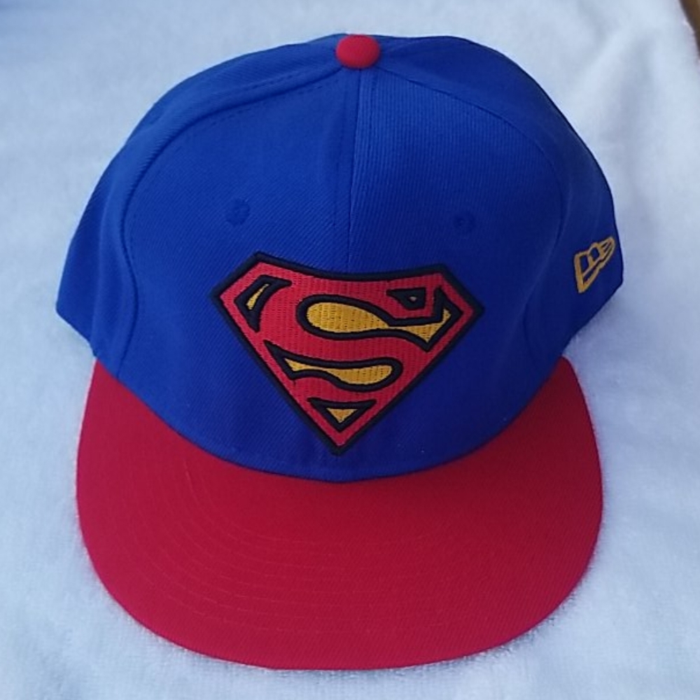 Superman snapback hat